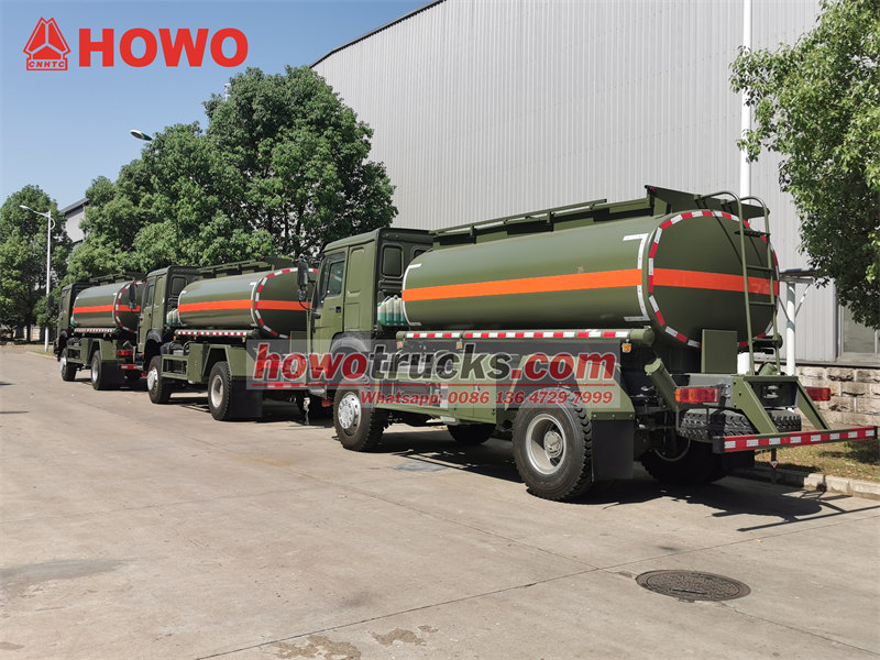 HOWO off-road diesel tanker truck