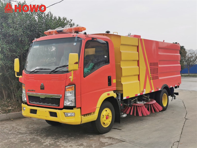 HOWO RHD 5cbm road sweeper