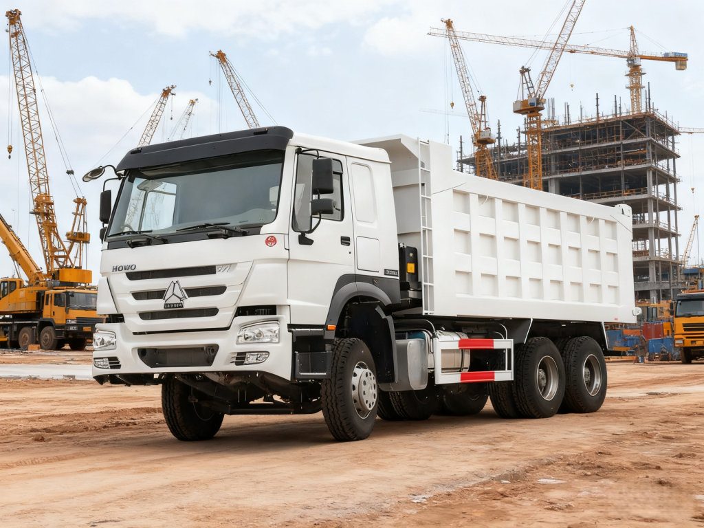 HOWO 7 heavy dump tipper trucks