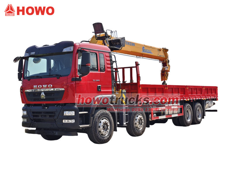 HOWO truck mounted crane