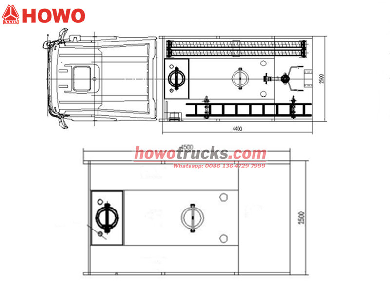 Howo fire fighting truck