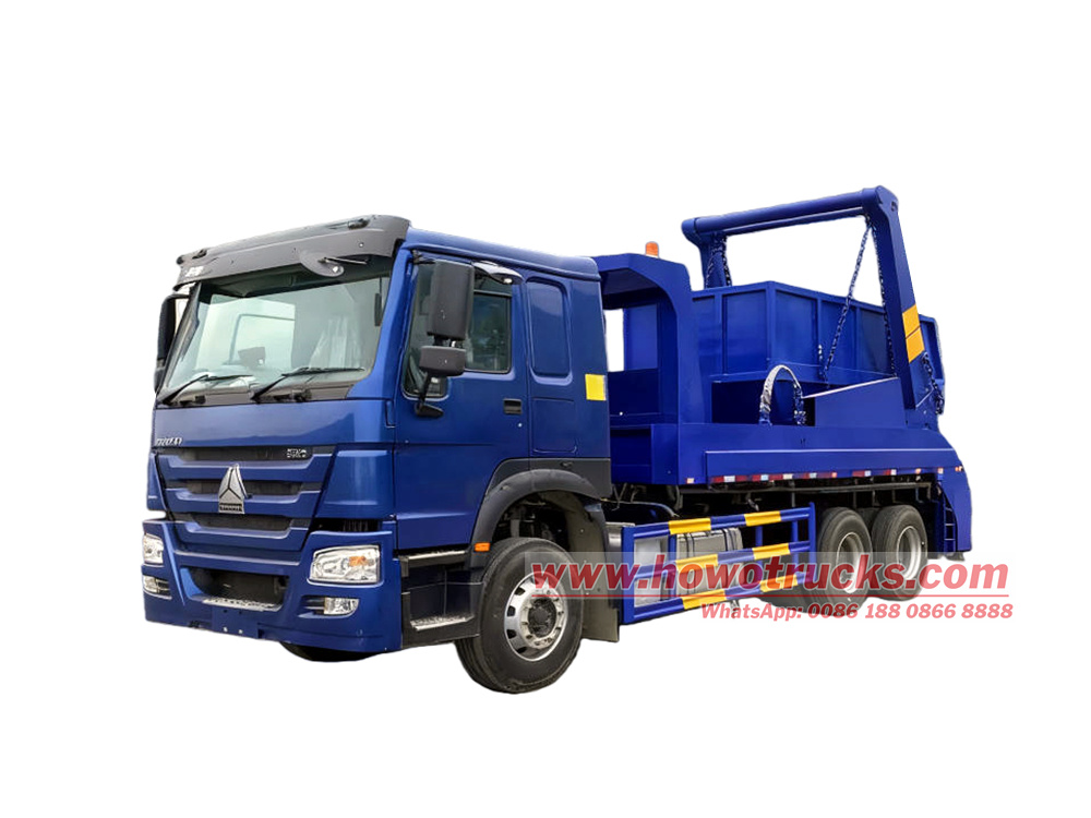 HOWO 6x4 skip loader trucks manufacturer