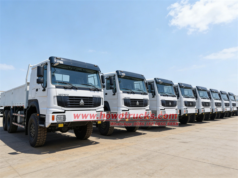 HOWO 6×6 cargo box trucks
