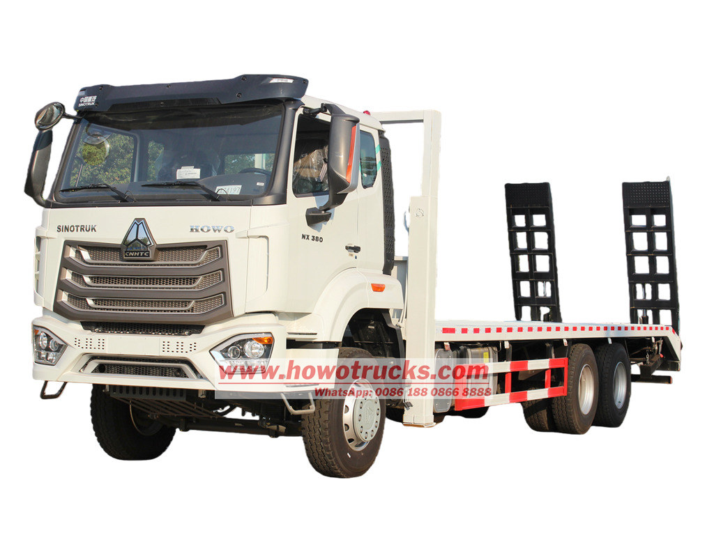 HOWO NX excavator self loader truck