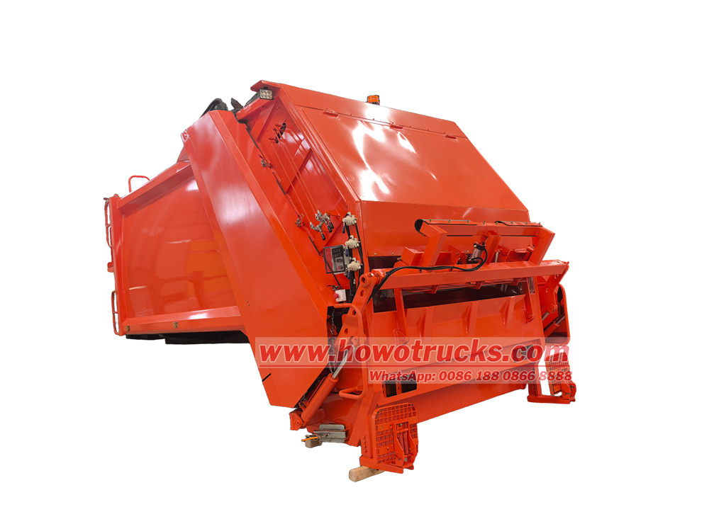 howo 10cbm refuse compactor truck