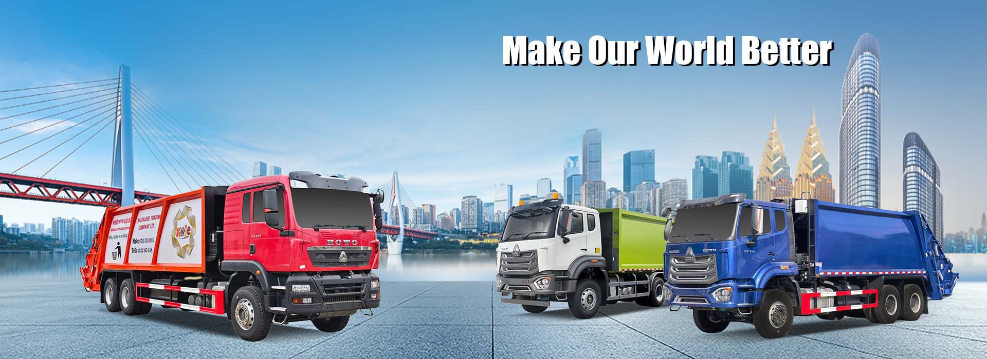 Φορτηγό συμπιεστή απορριμμάτων Howo