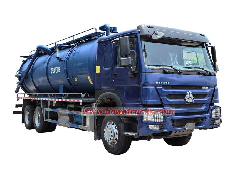 HOWO 20000L septic tank pump truck