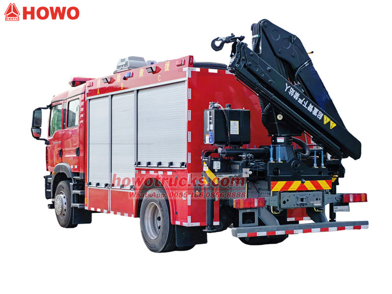 Howo fire rescue truck