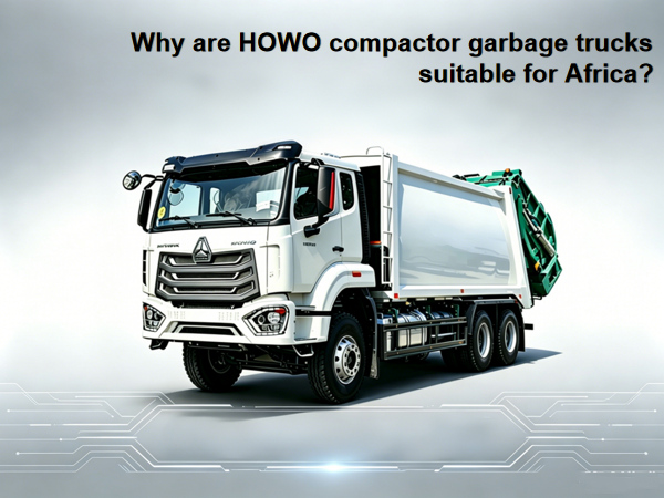 Why are HOWO compactor garbage trucks suitable for Africa?