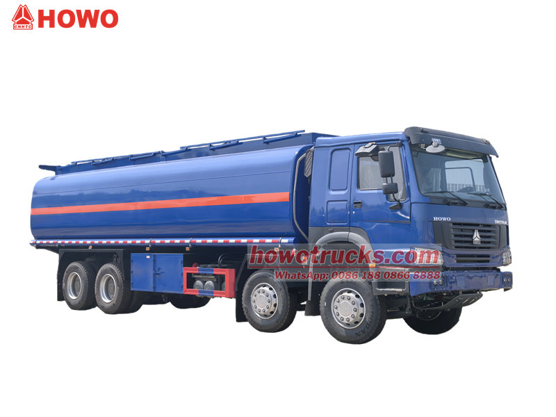 HOWO Euro 2 emission steel tanker fuel truck - CS TRUCKS
