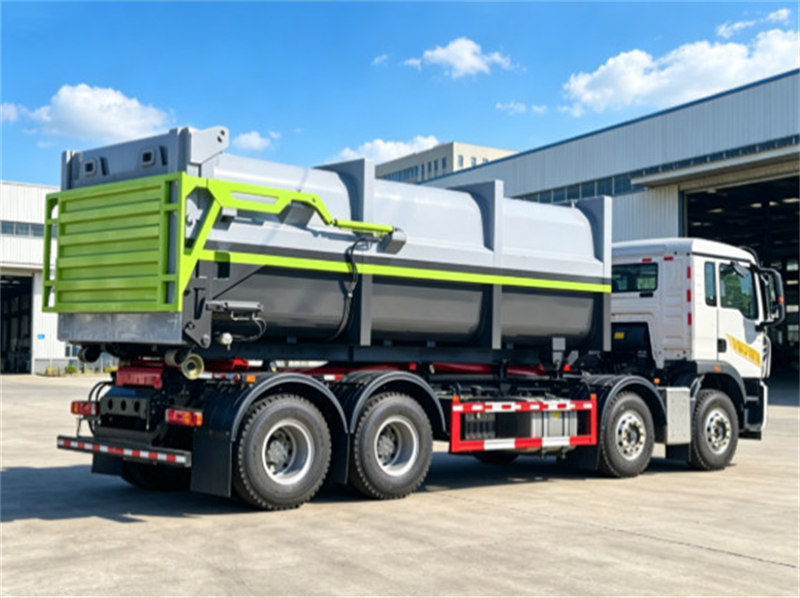HOWO heavy 25tons garbage hooklift truck