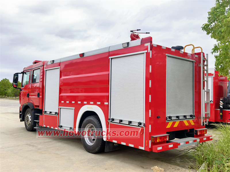 6 Ton Water Fire Brigade Truck HOWO 6 Ton Water Fire Brigade Truck HOWO